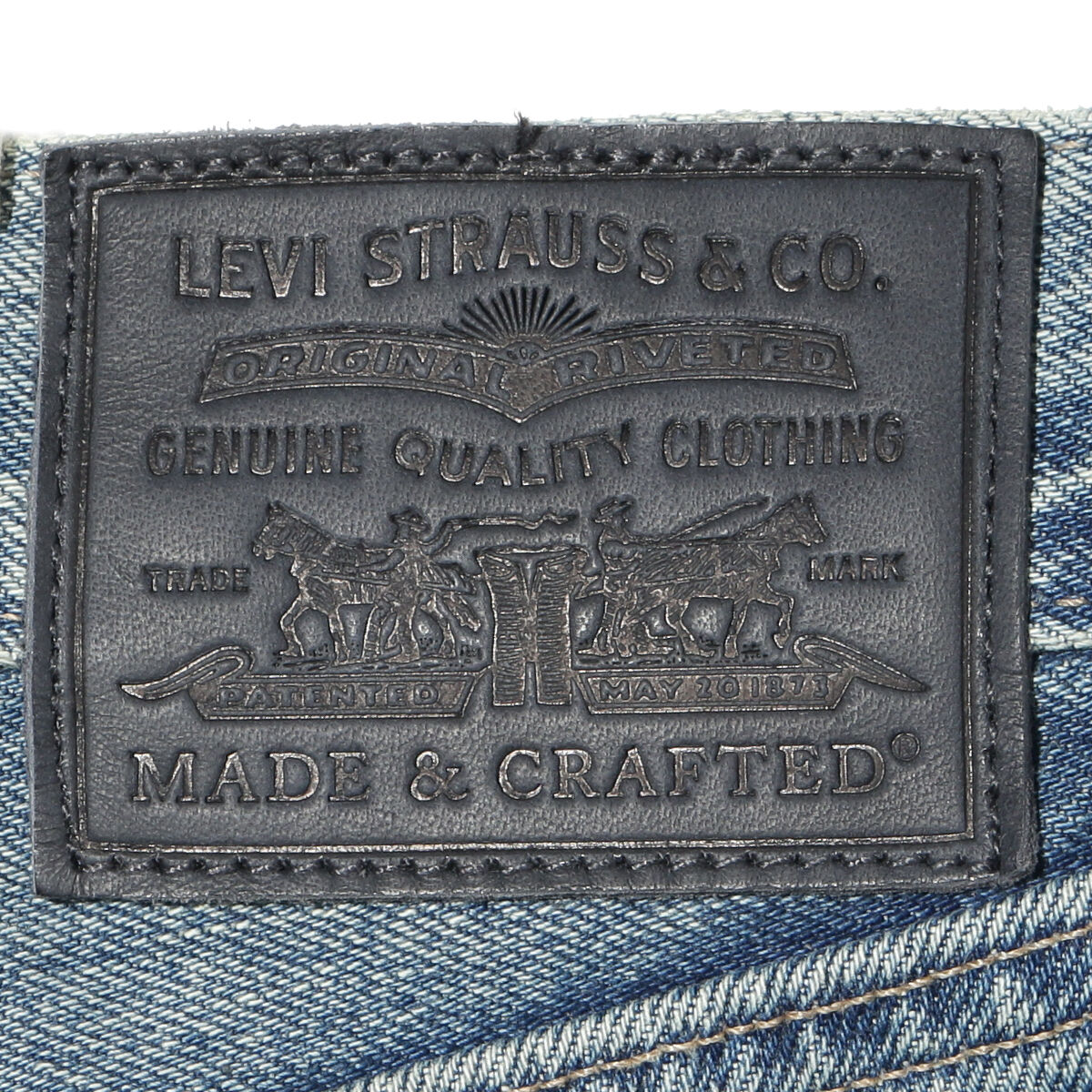 LEVI'S® MADE & CRAFTED®バレルジーンズ BLUE SOUTACHE｜リーバイス